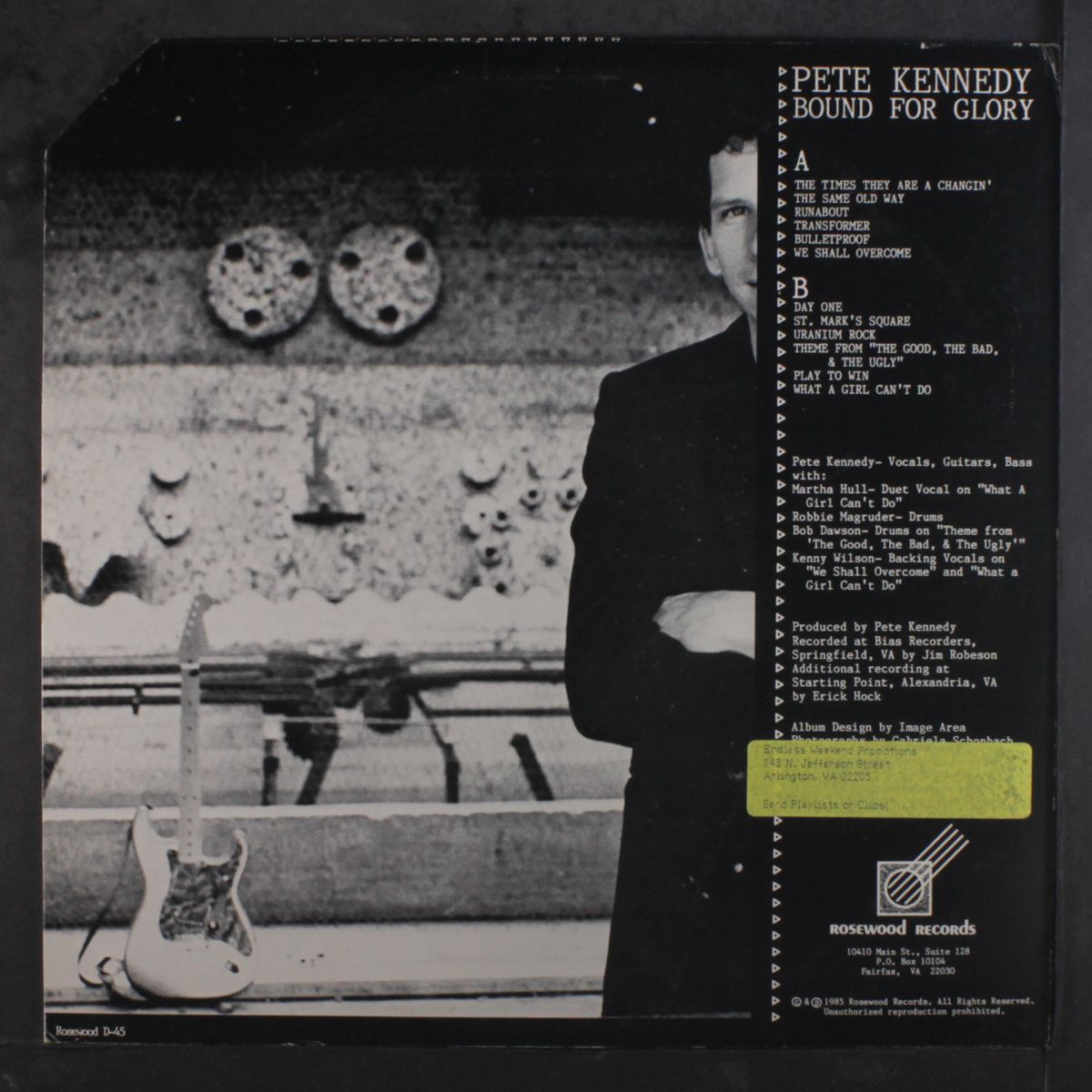 bound for glory by PETE KENNEDY