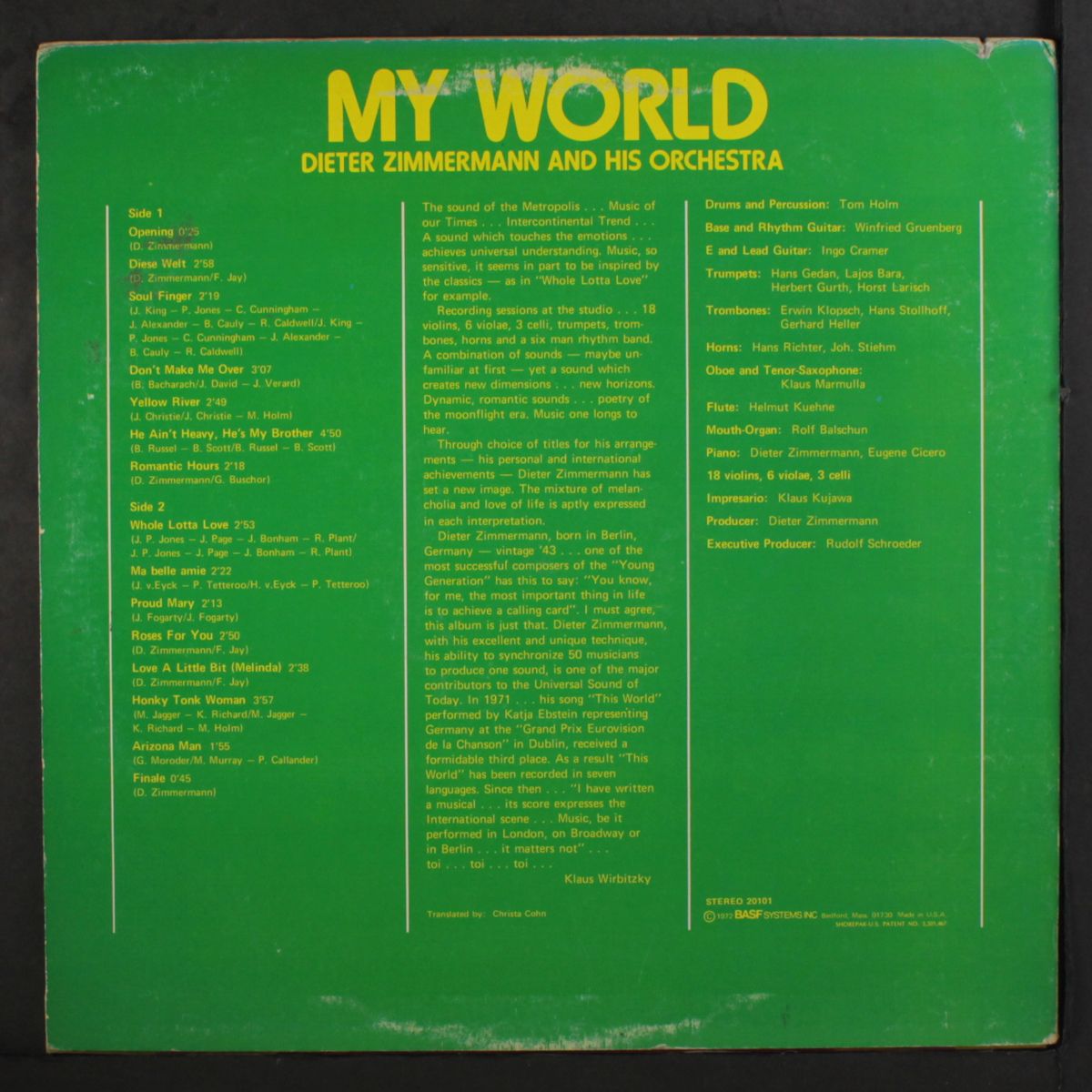 my world by DIETER ZIMMERMANN