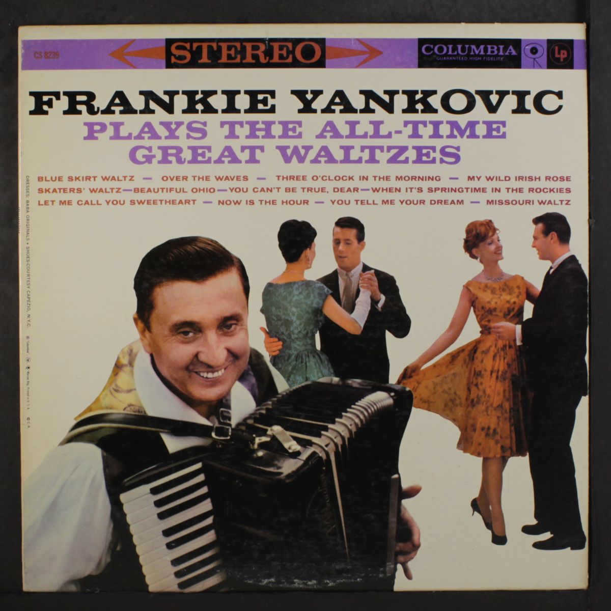 the all-time great waltzes by FRANKIE YANKOVIC