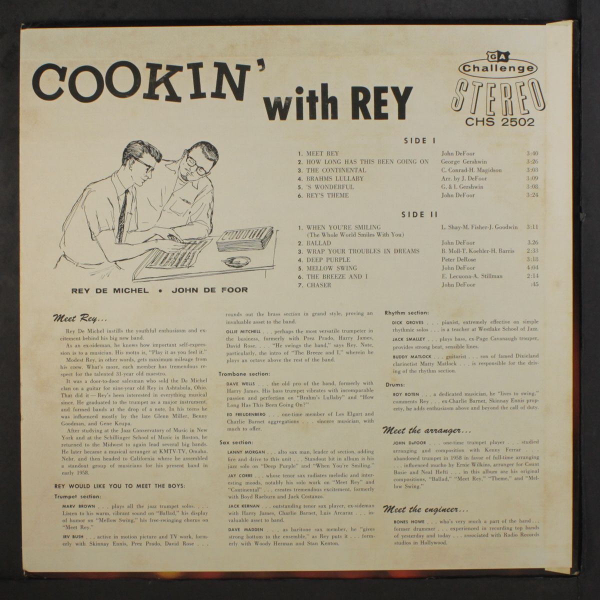 cookin' with rey by REY DEMICHEL
