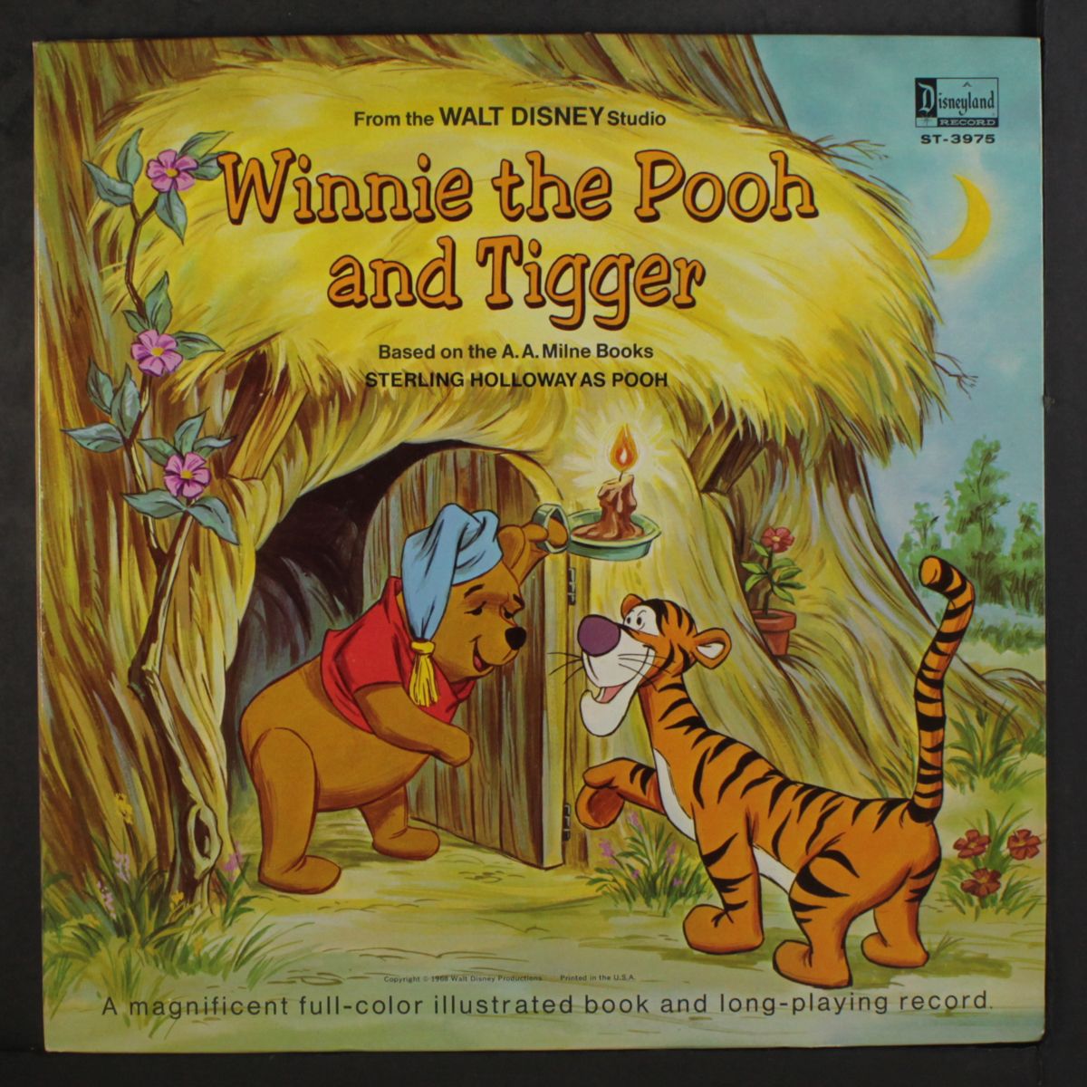 winnie the pooh and tigger by STERLING HOLLOWAY