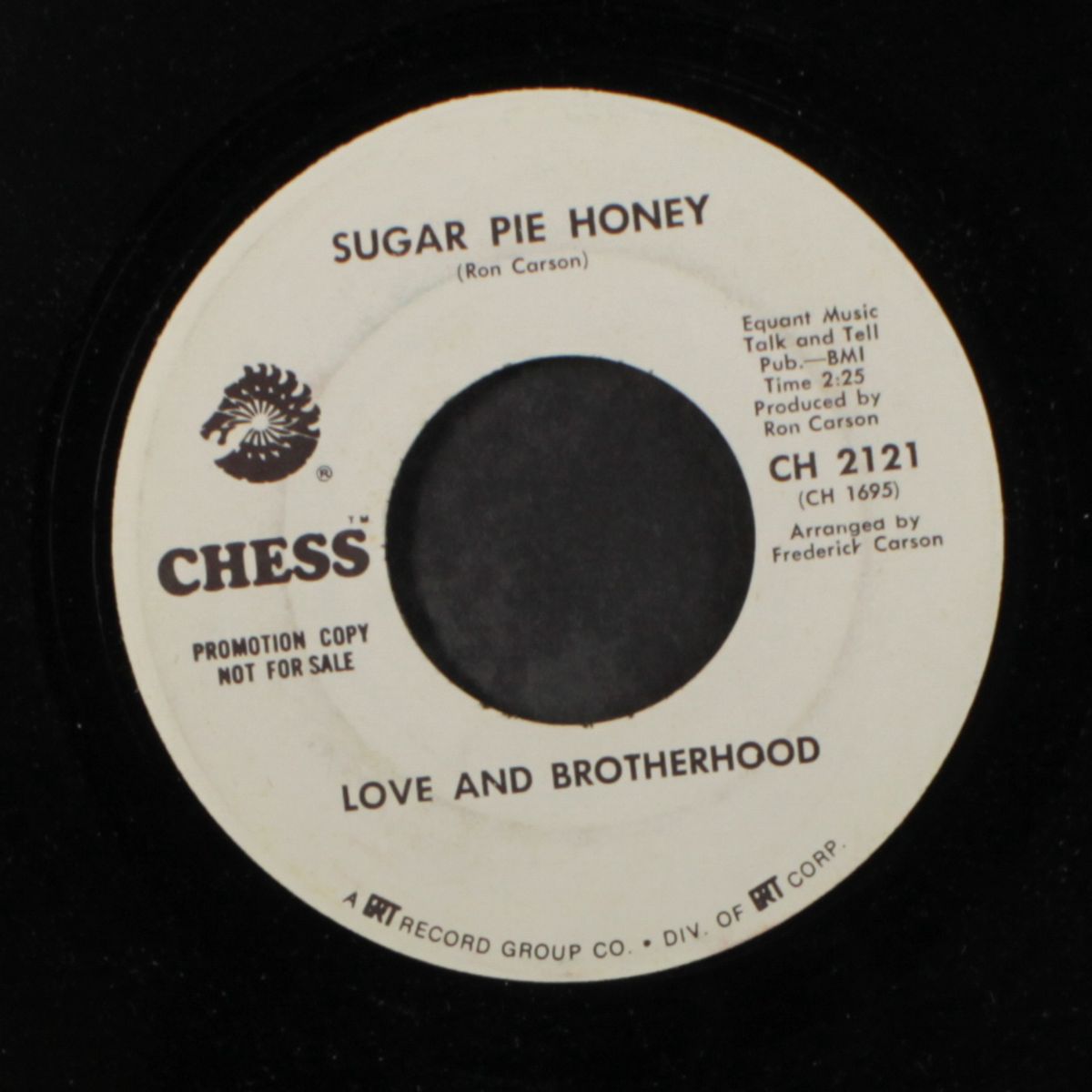 sugar pie honey / you're what's been missin' by LOVE AND BROTHERHOOD
