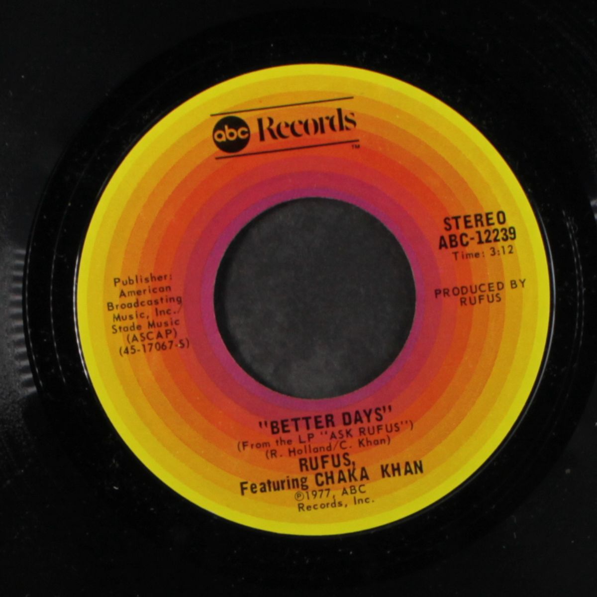 at midnight (my love will lift you up / better days) by RUFUS & CHAKA KHAN