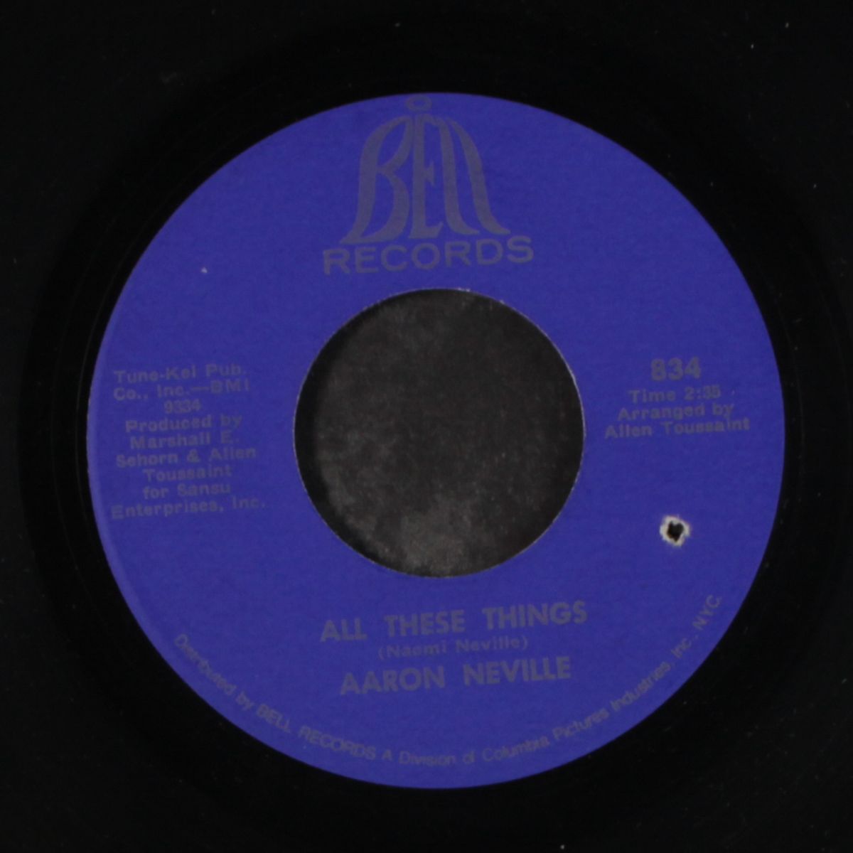 all these things / she's on my mind by AARON NEVILLE