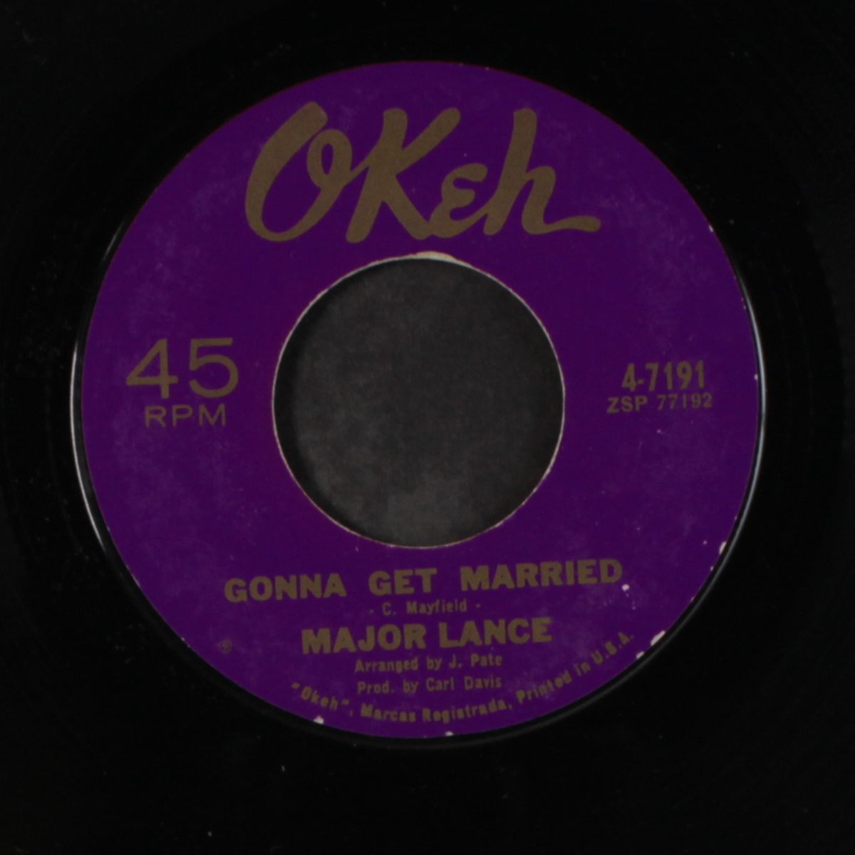the matador / gonna get married by MAJOR LANCE