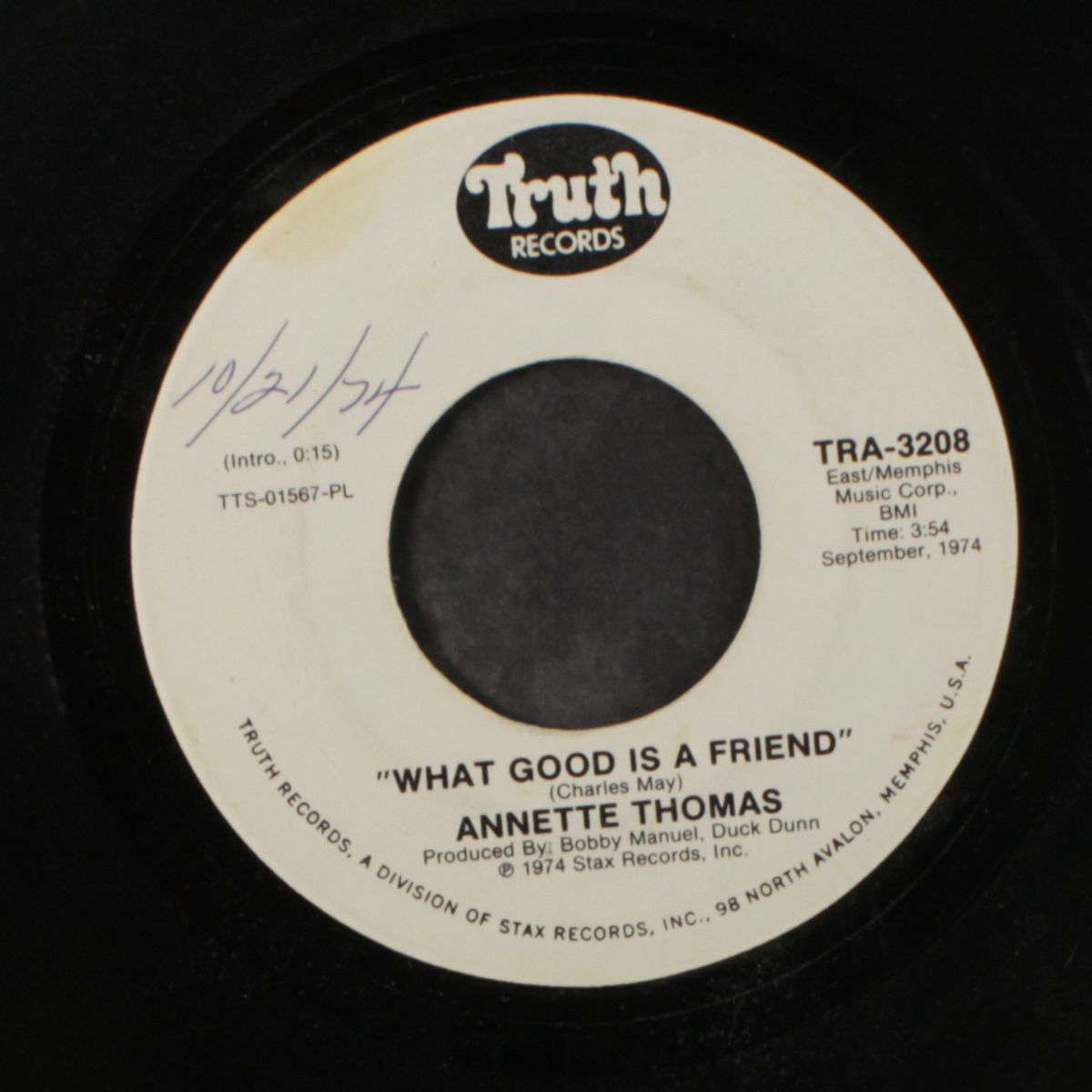 you need a friend like mine / what good is a friend by ANNETTE THOMAS