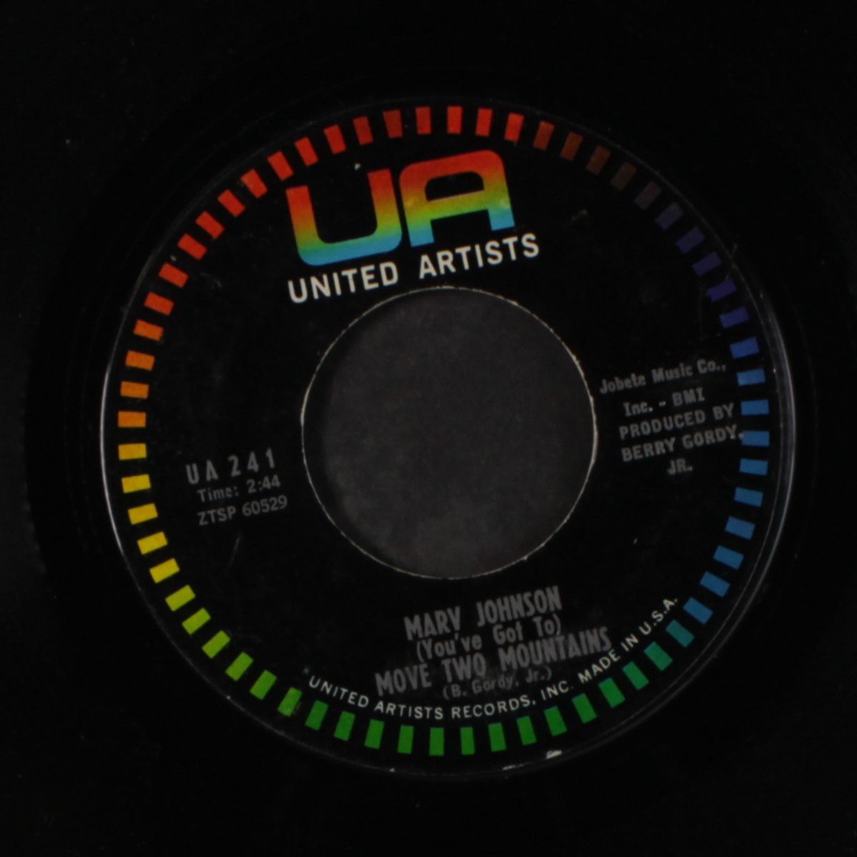 move two mountains / i need you by MARV JOHNSON