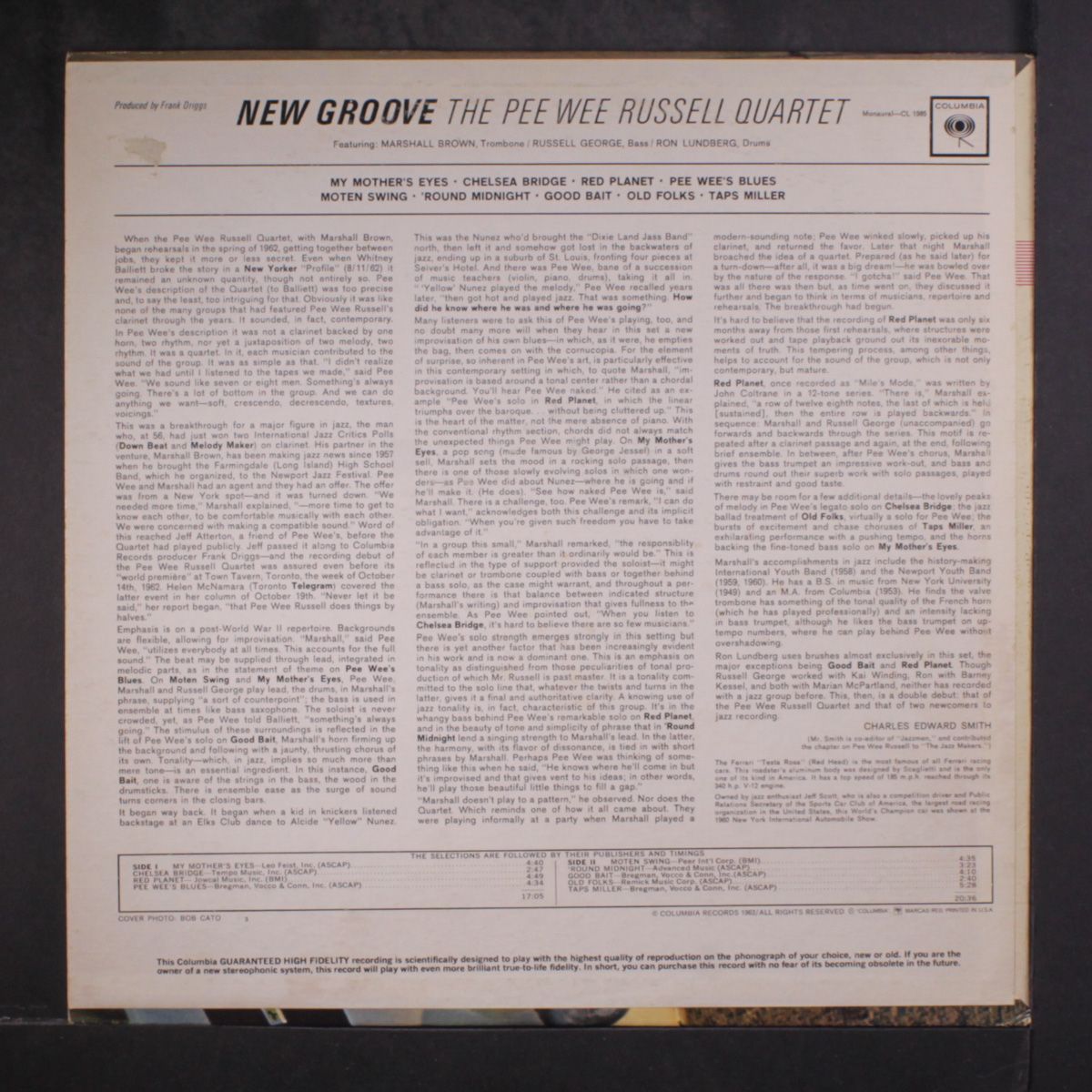 new groove by PEE WEE RUSSELL