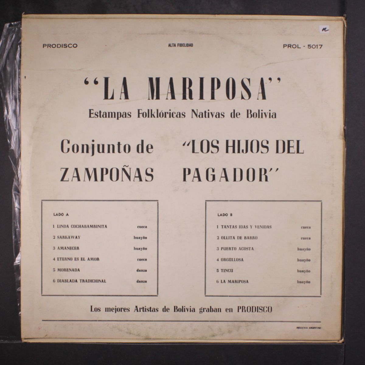 la mariposa by LOS HIJOS DEL PAGADOR