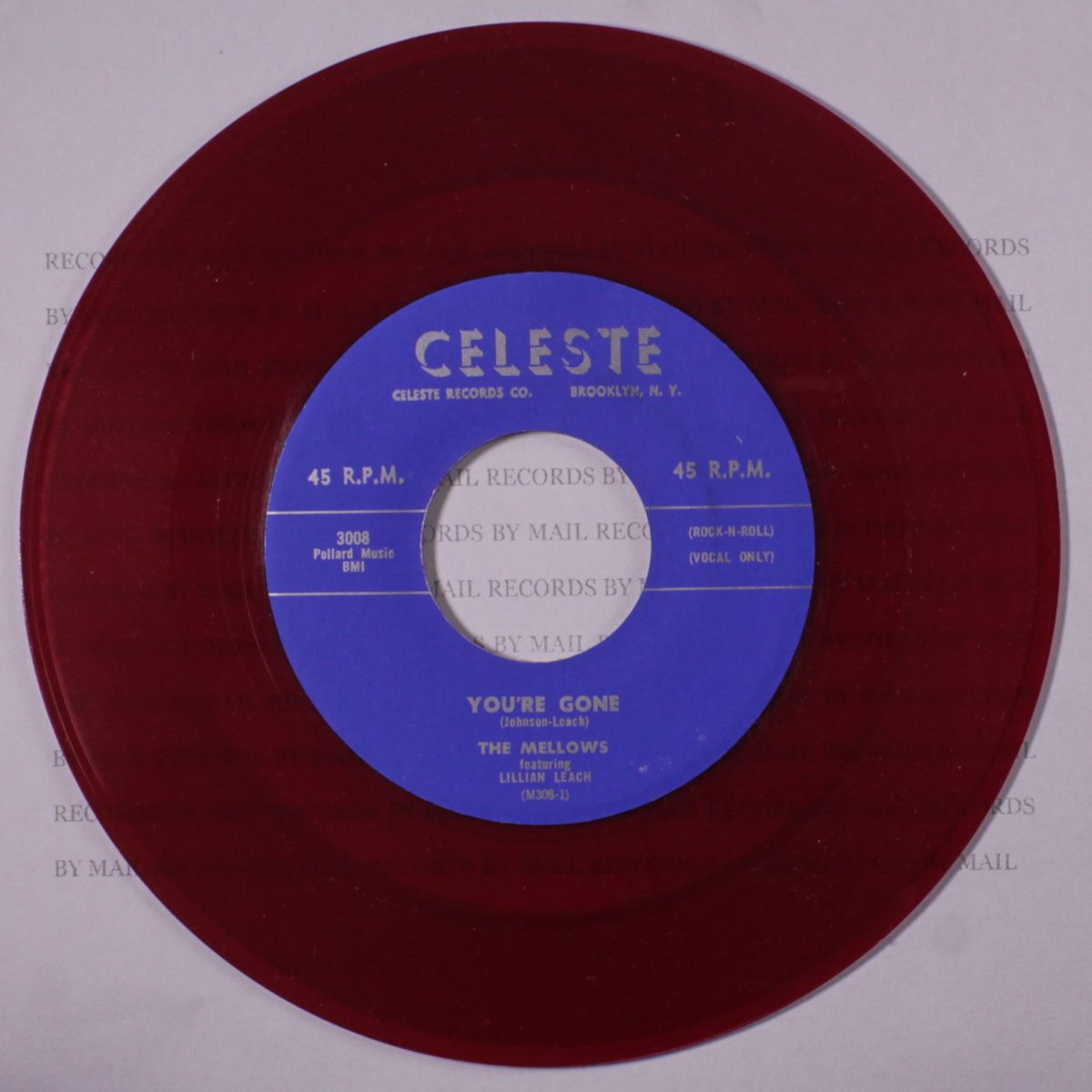 you're gone / ain't she got nerve by MELLOWS