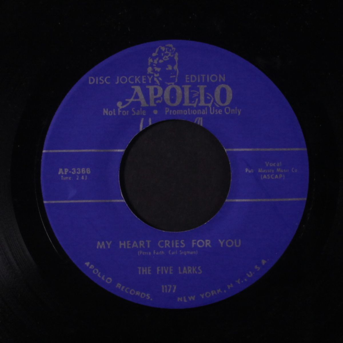 my heart cries for you / coffee, cigarettes and tears by FIVE LARKS