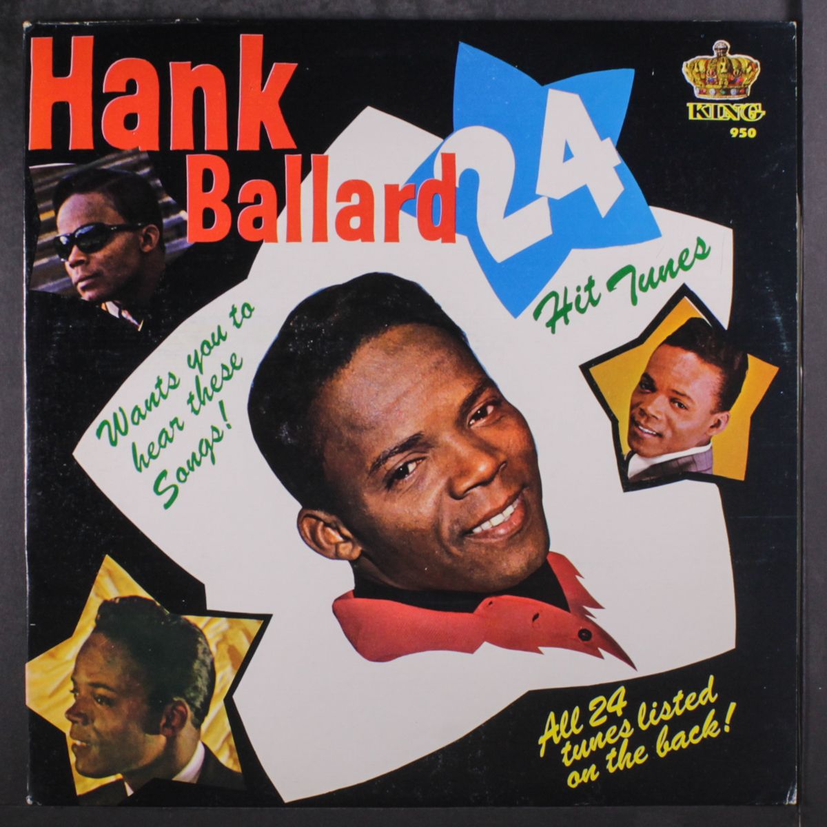 24 hit tunes by HANK BALLARD & MIDNIGHTERS