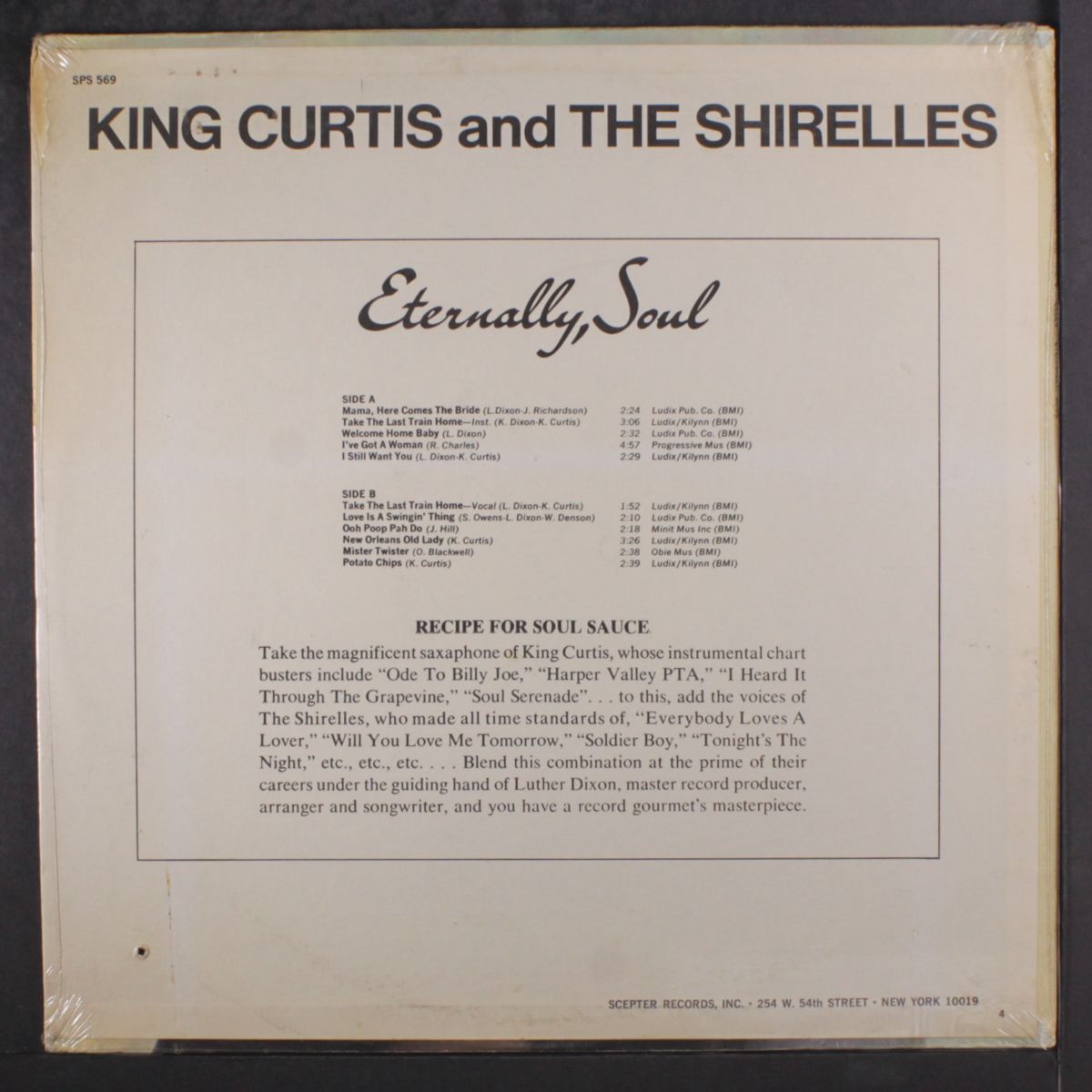 eternally soul by KING CURTIS & SHIRELLES