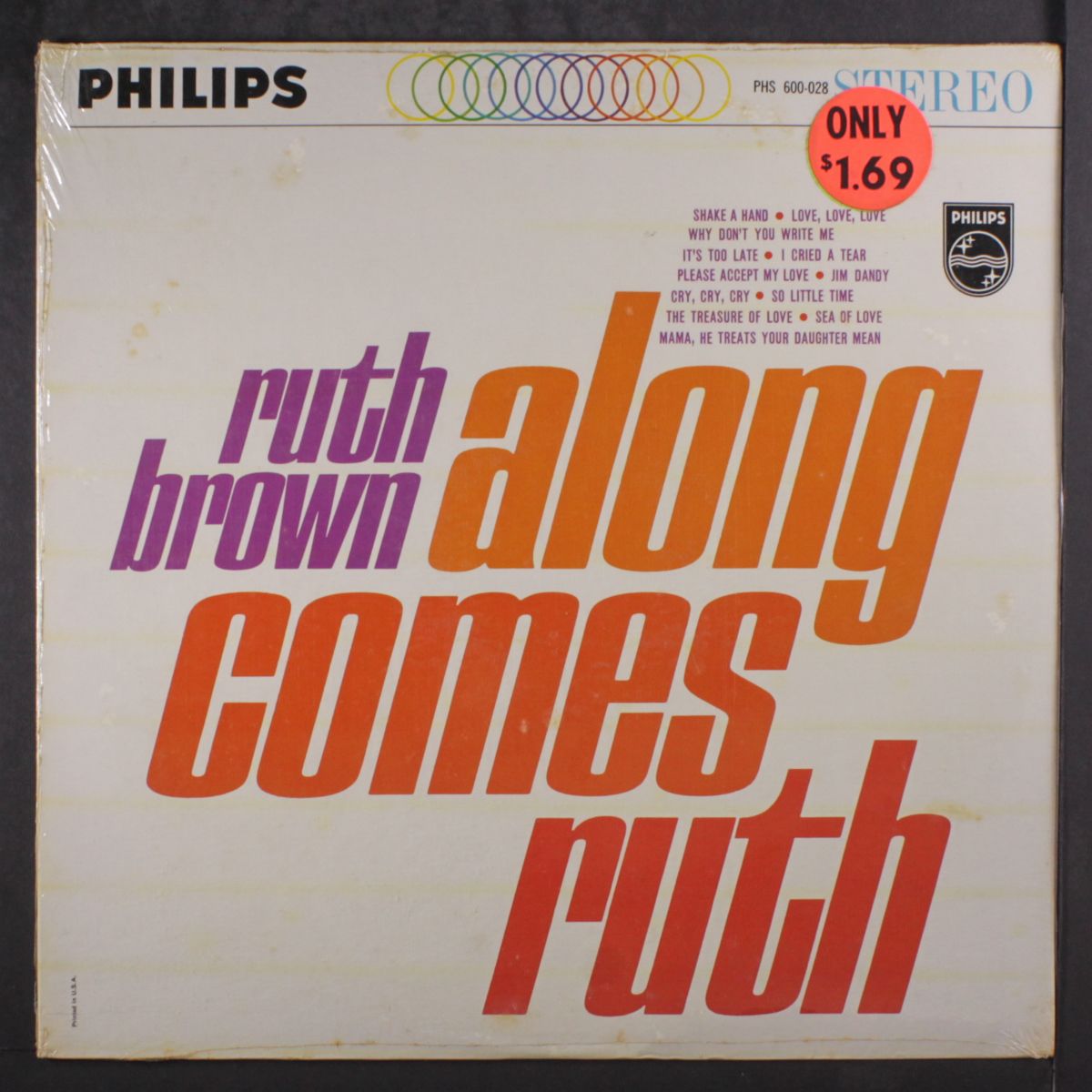 along comes ruth by RUTH BROWN