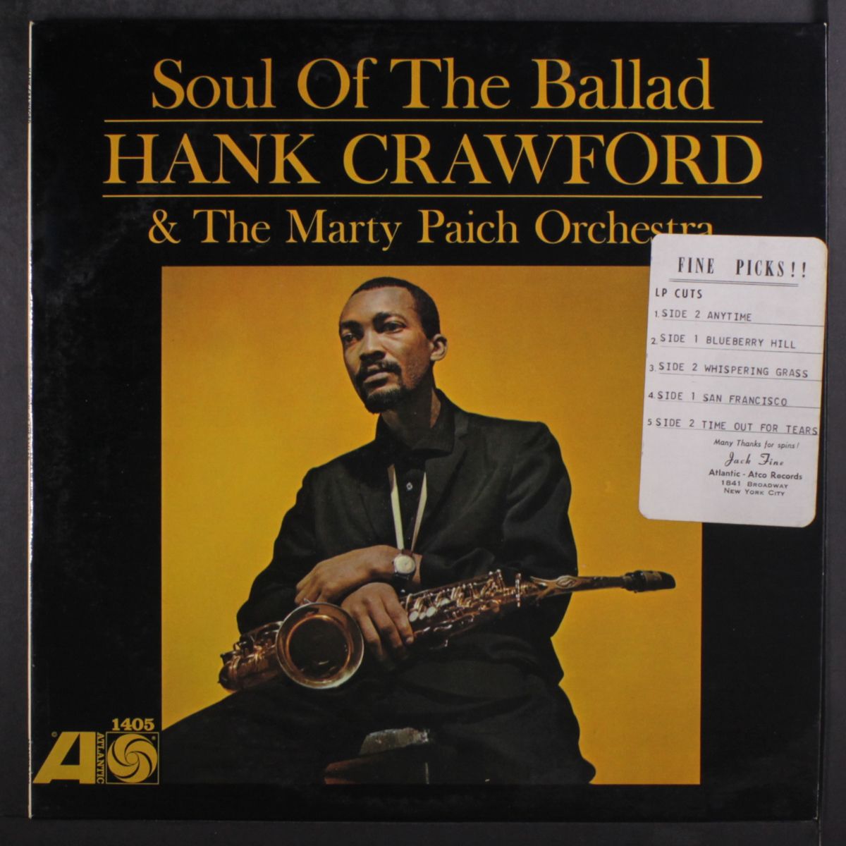 soul of the ballad by HANK CRAWFORD