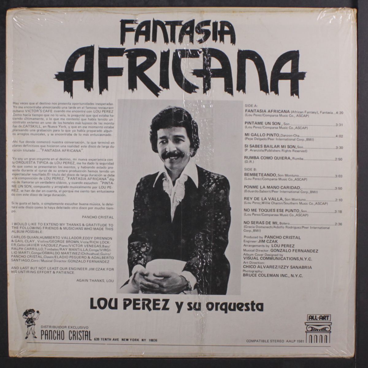 fantasia africana by LOU PEREZ Y SU ORQUESTA