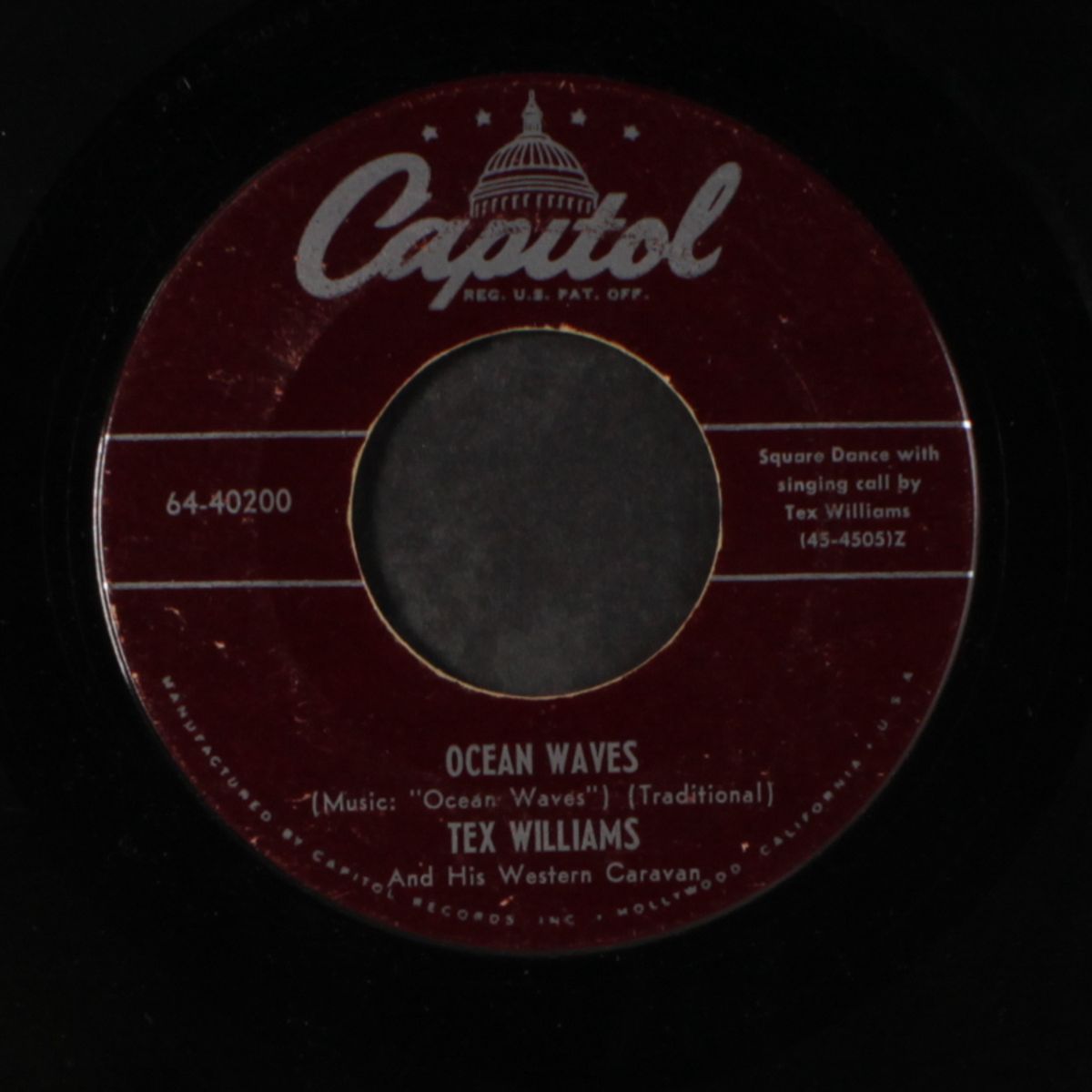 ocean waves / texas star by TEX WILLIAMS
