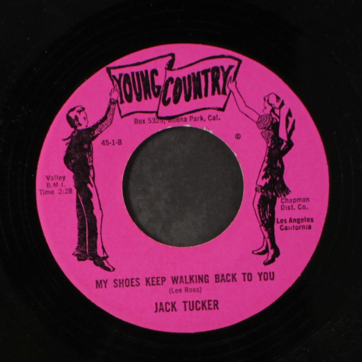 one corner of your heart / my shoes keep walking back to you by JACK TUCKER