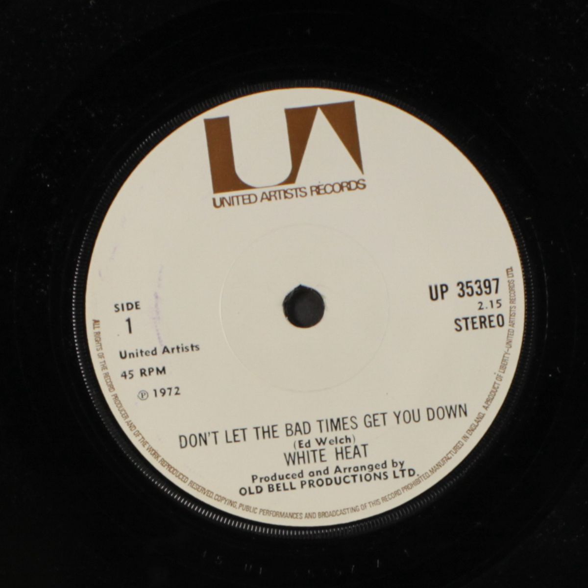 don't let the bad times get you down by WHITE HEAT