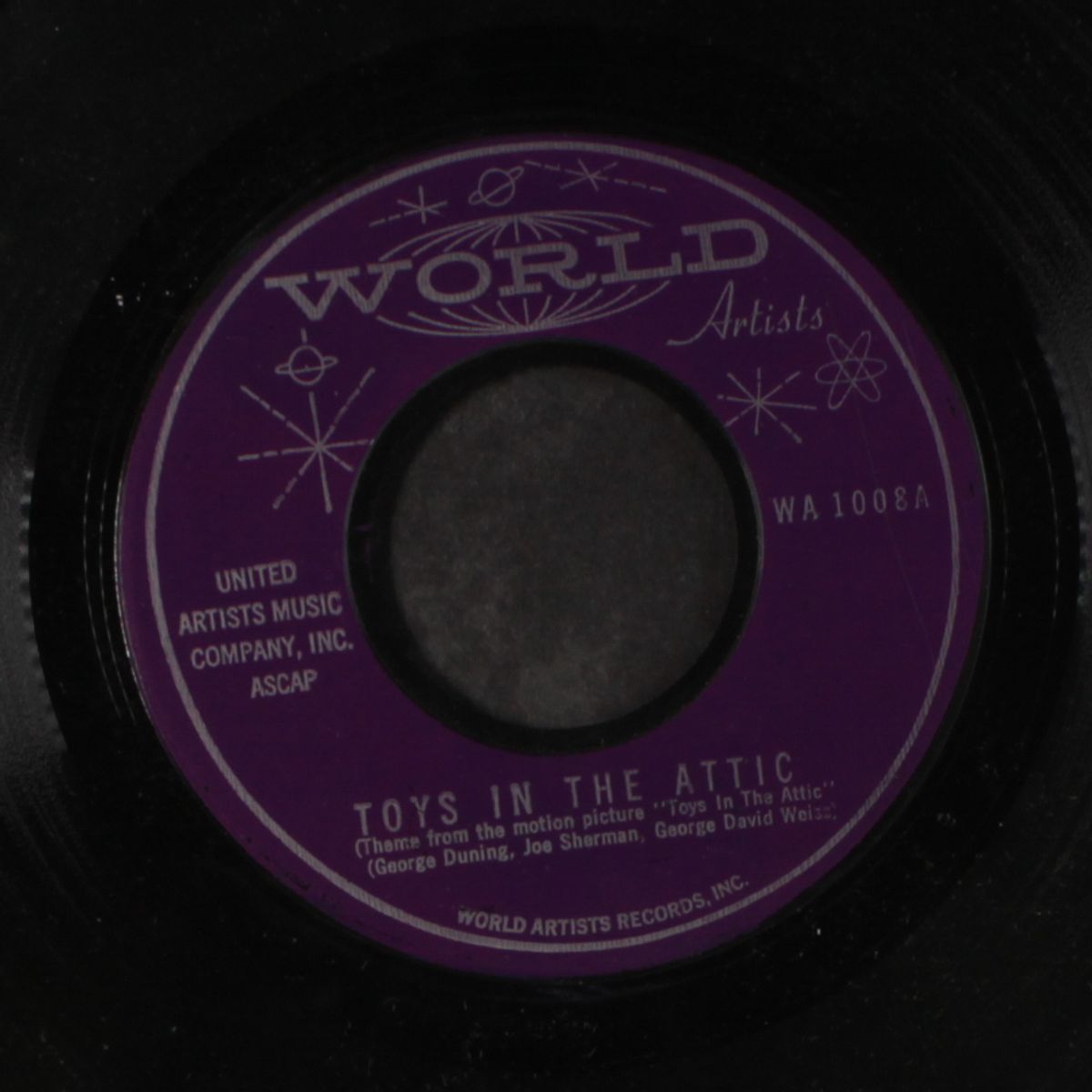 toys in the attic / too much heartache by JOE SHERMAN