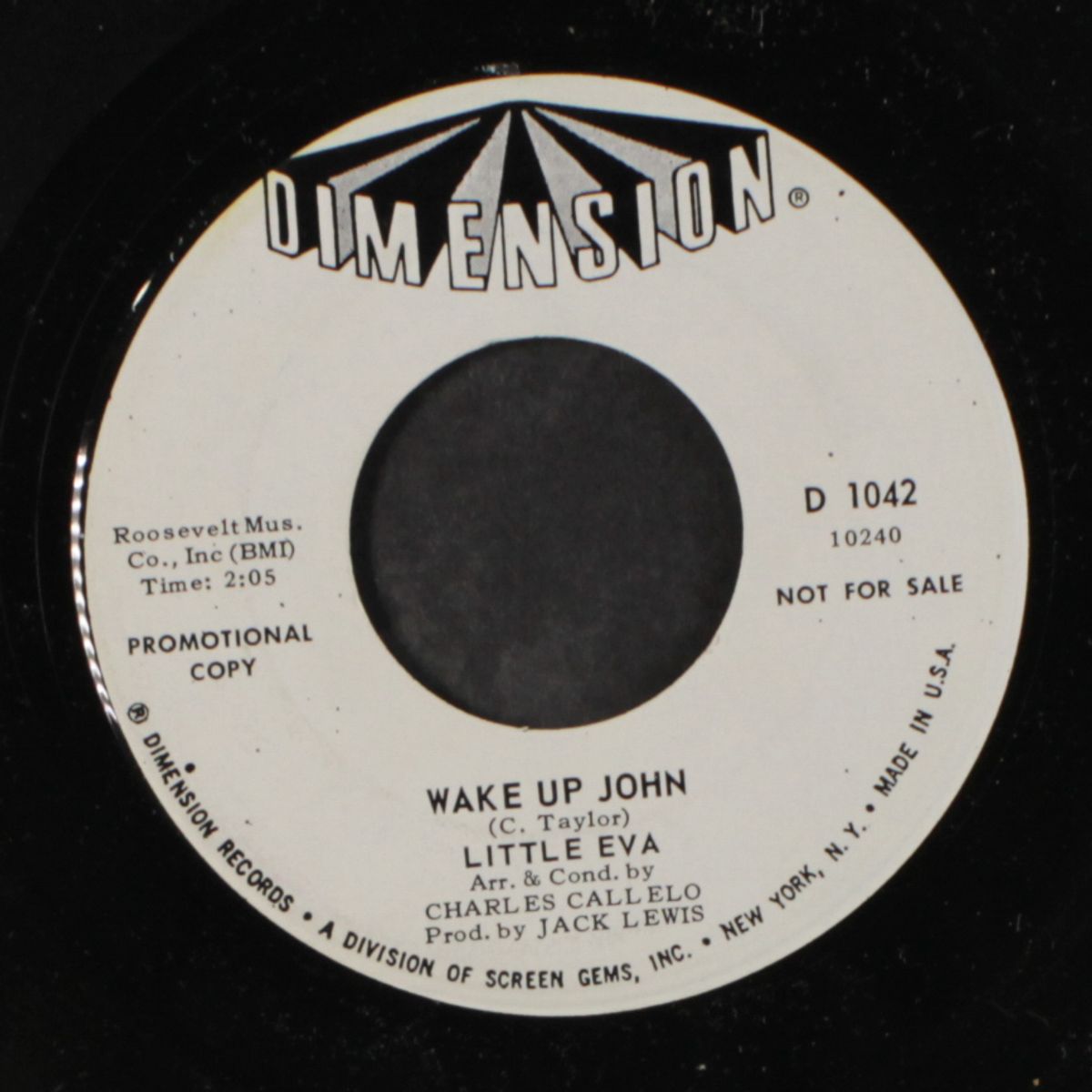 takin' back what i said / wake up john by LITTLE EVA