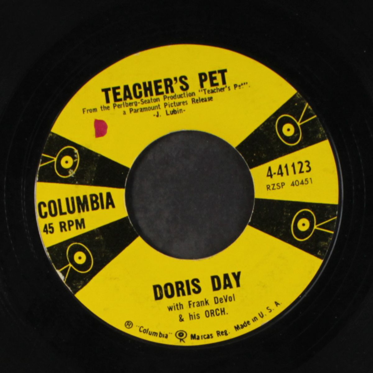 teacher's pet / a very precious love by DORIS DAY