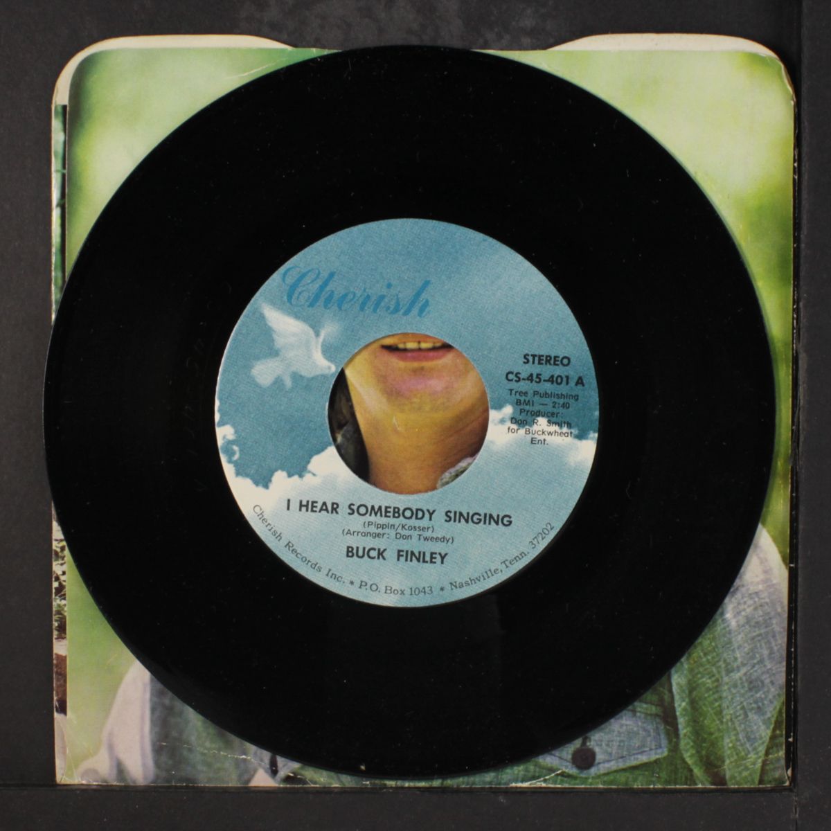 i hear somebody singing / ooh baby by BUCK FINLEY
