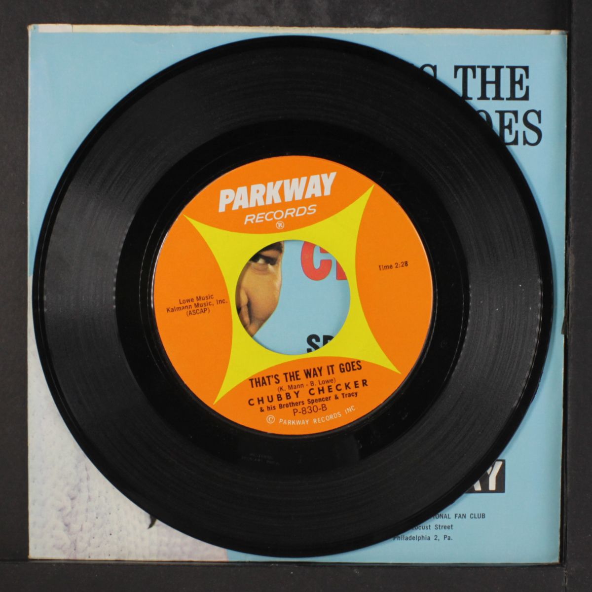 the fly / that's the way it goes by CHUBBY CHECKER