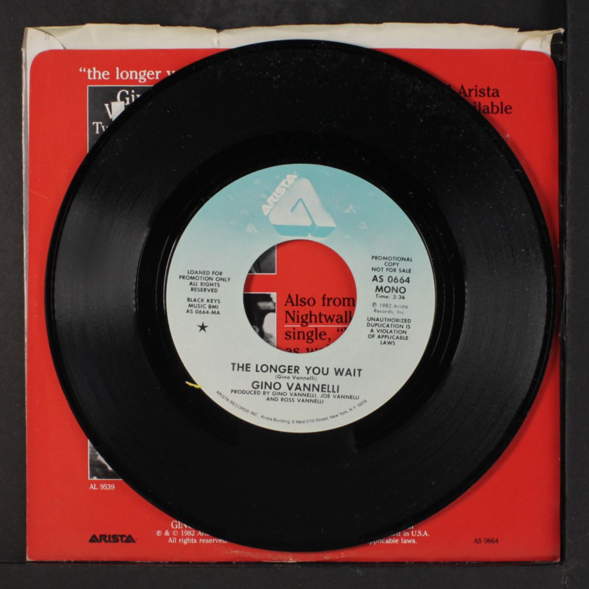 the longer you wait / mono by GINO VANNELLI