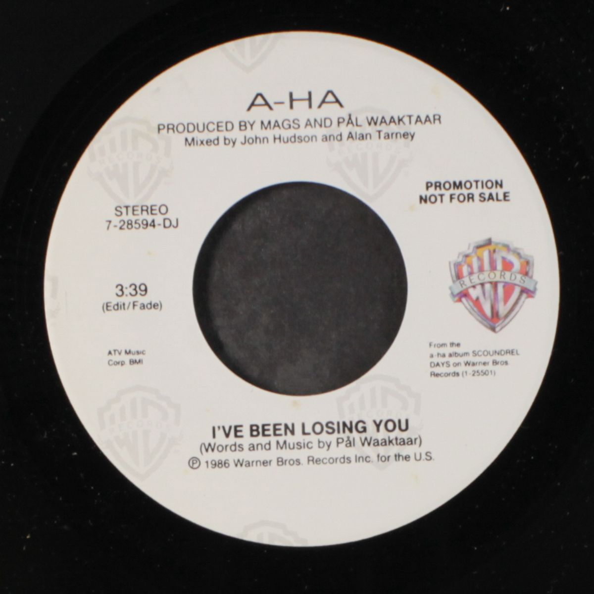 i've been losing you / same by A-HA