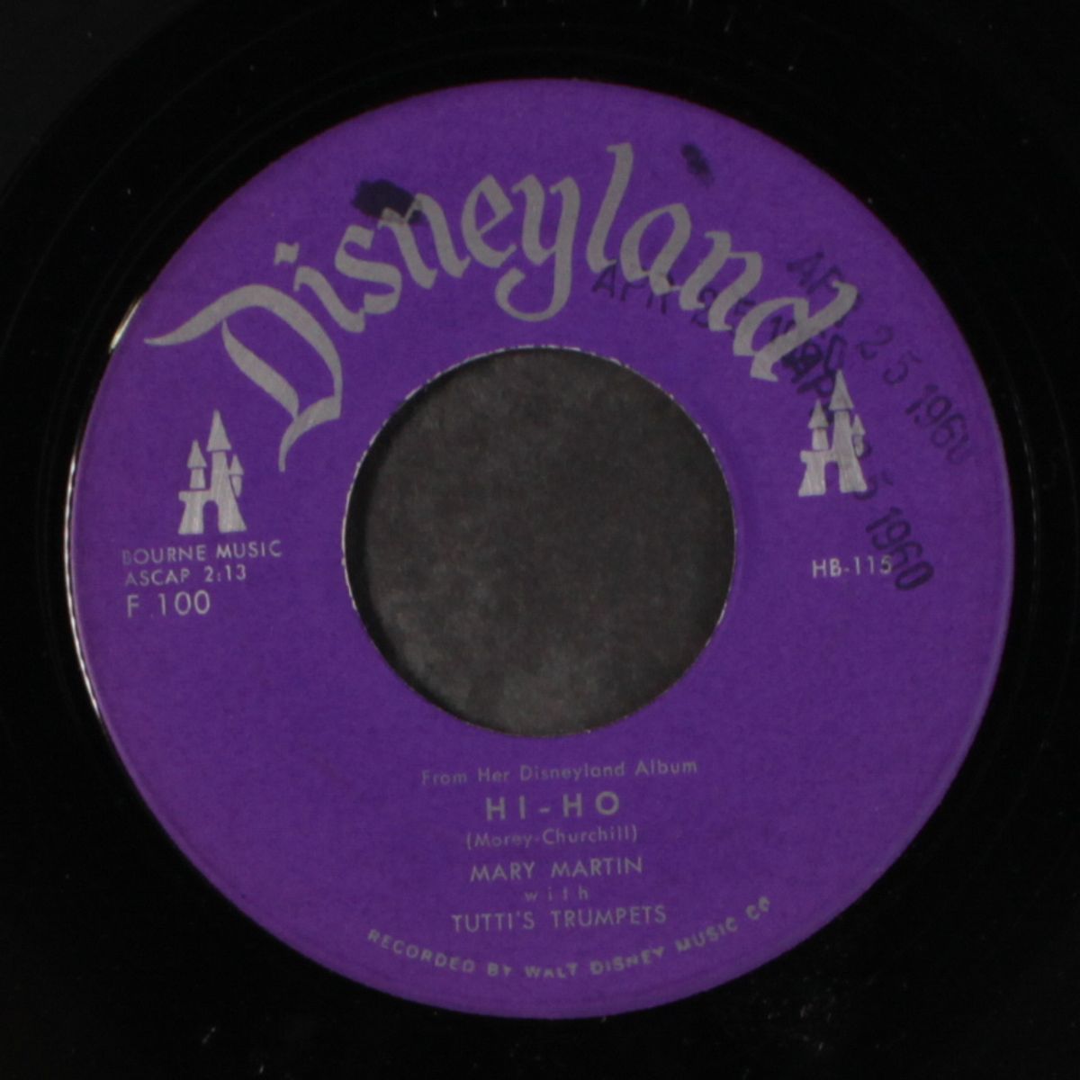 hi-ho / the magic song by MARY MARTIN
