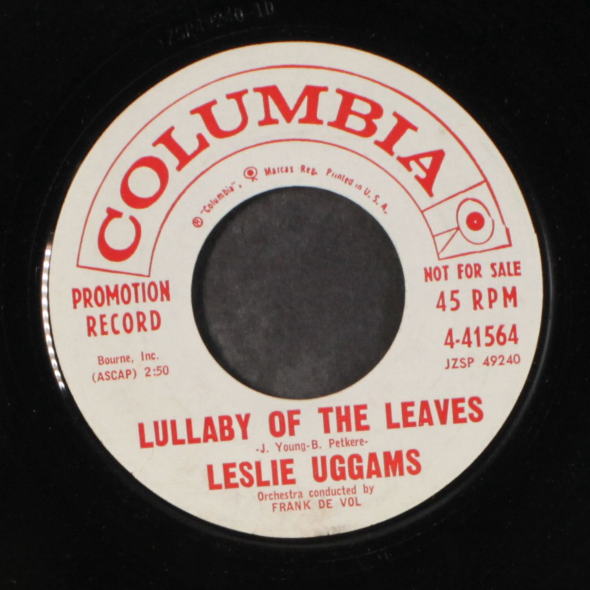 lullaby of the leaves / the carefree years by LESLIE UGGAMS