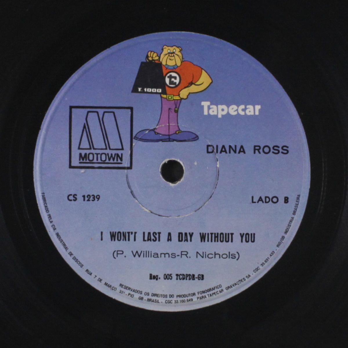 touch me in the morning / i won't last a day without you by DIANA ROSS