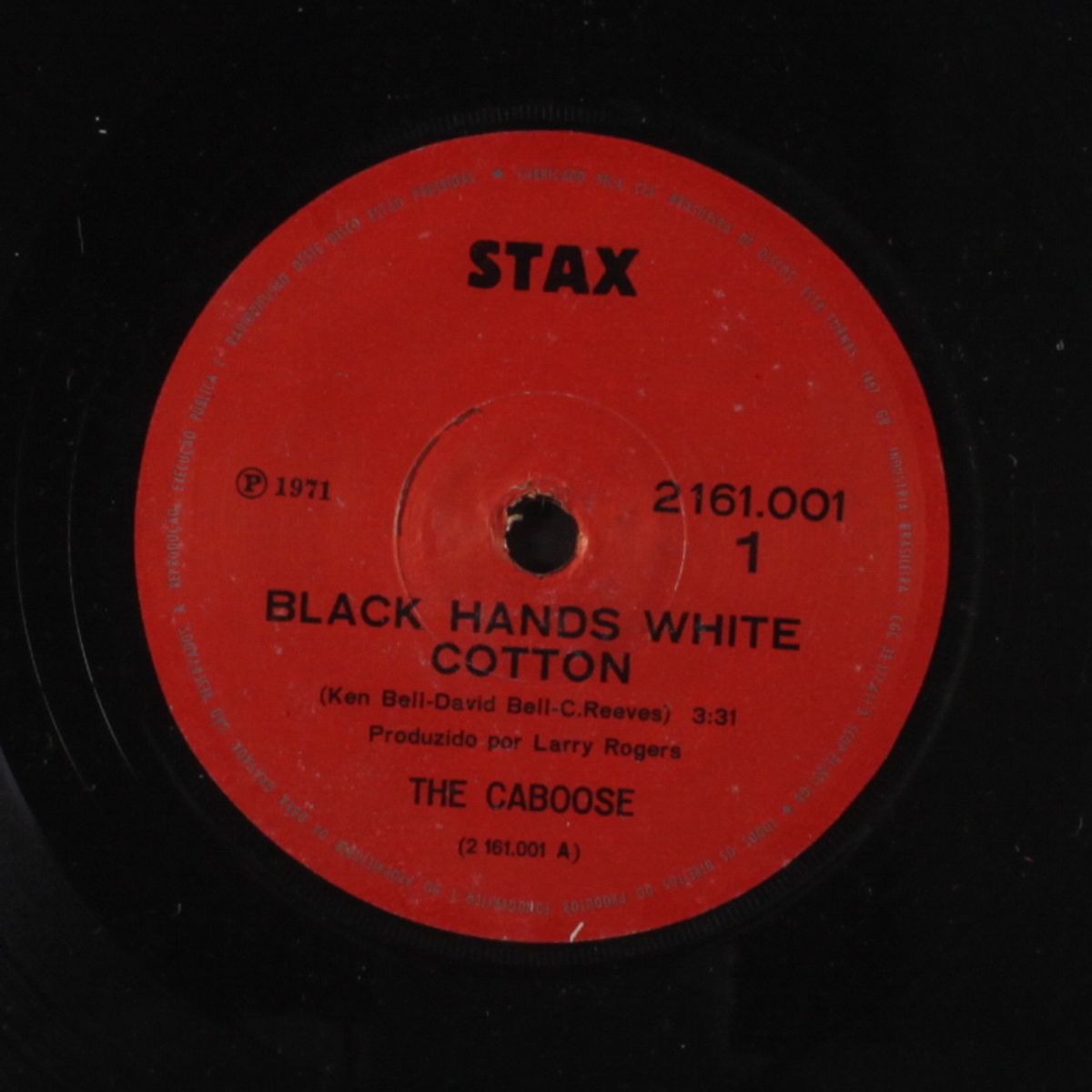 black hands white cotton / in my hour of need by CABOOSE