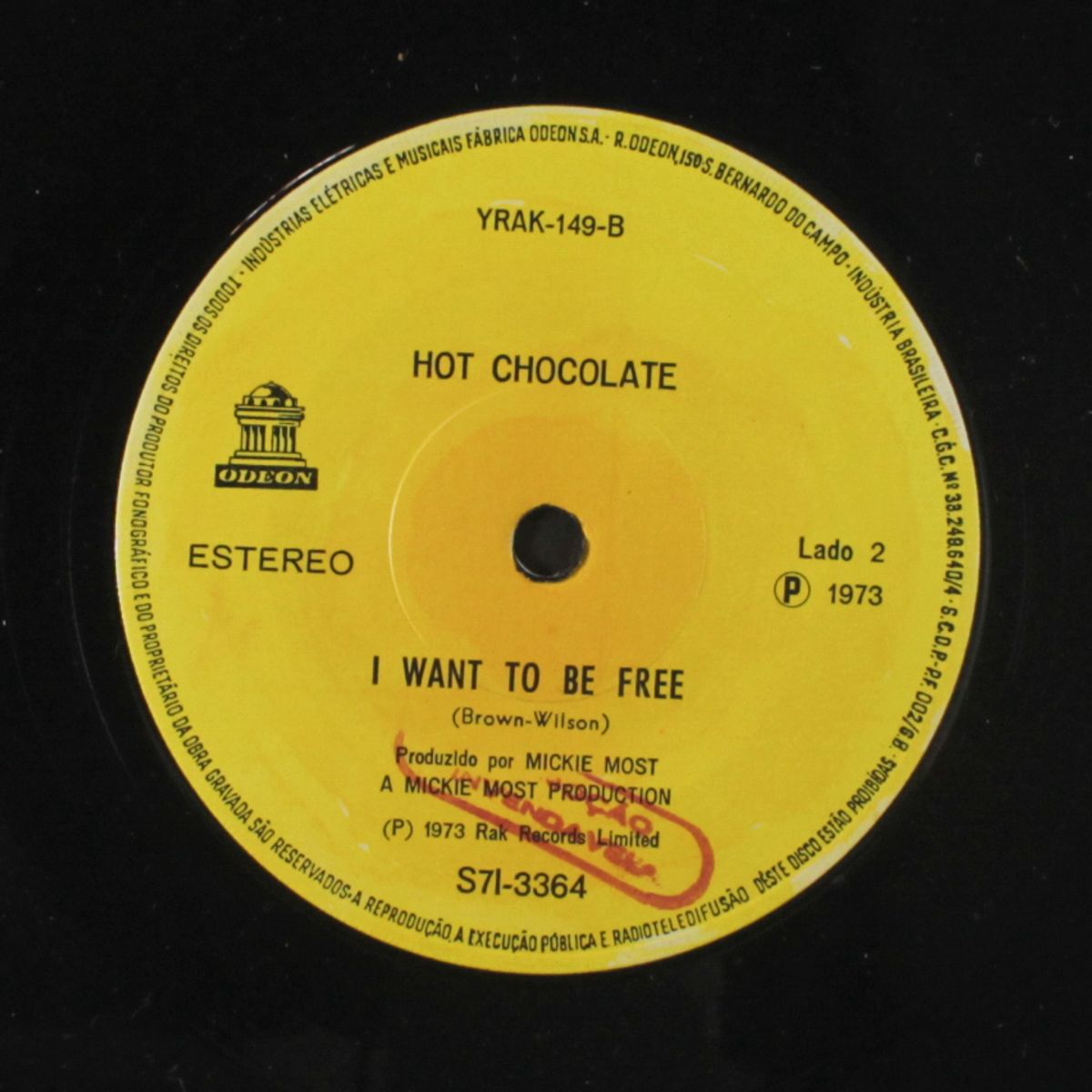 brother louie / i want to be free by HOT CHOCOLATE
