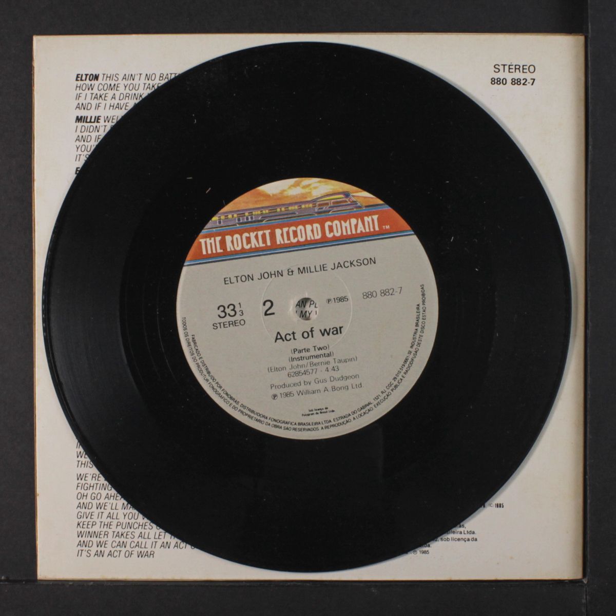 act of war / pt. 2 by ELTON JOHN & MILLIE JACKSON