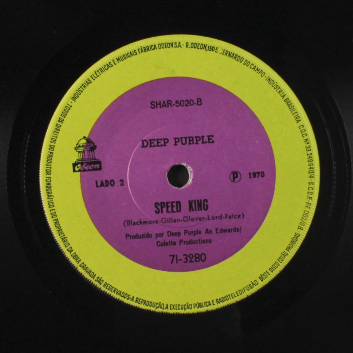 black night / speed king by DEEP PURPLE