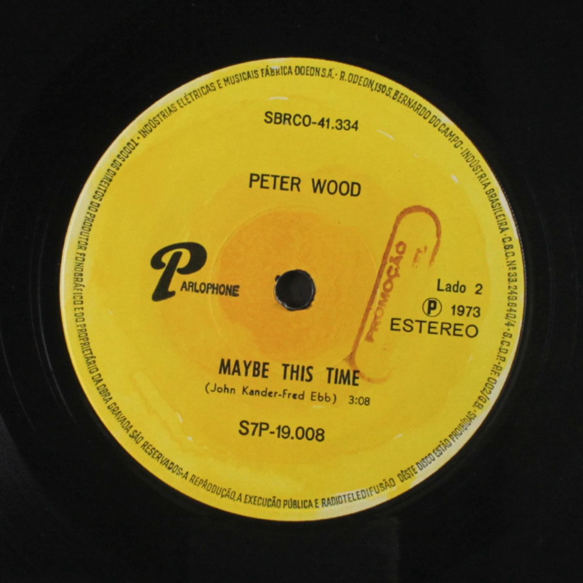 what to say / maybe this time by PETER WOOD