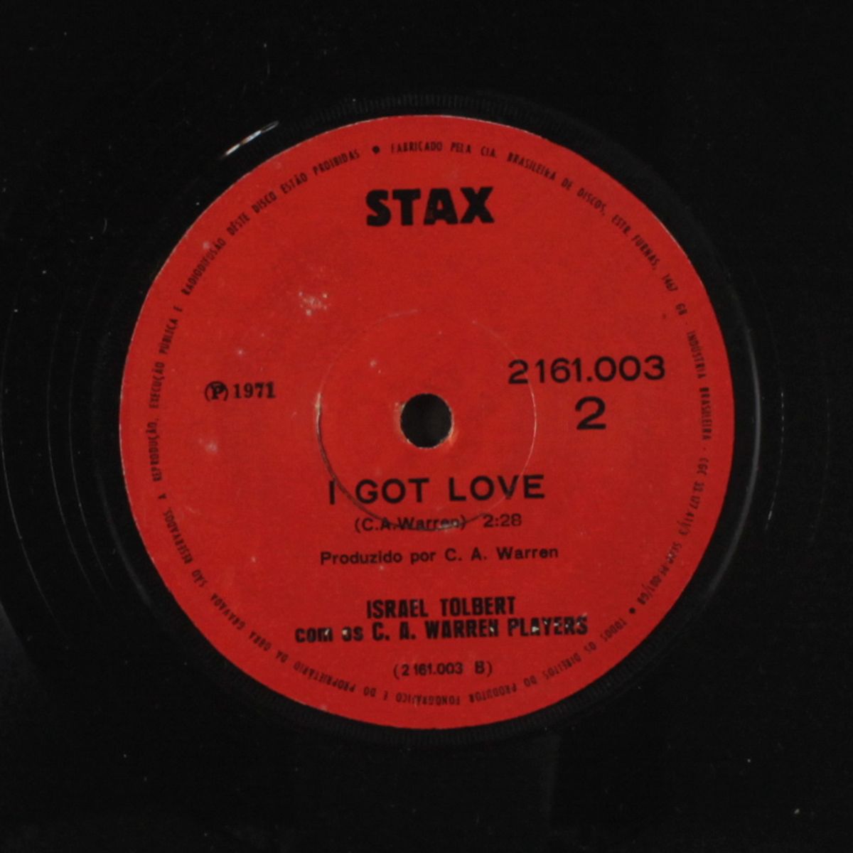 big leg woman / i got love by ISRAEL TOLBERT
