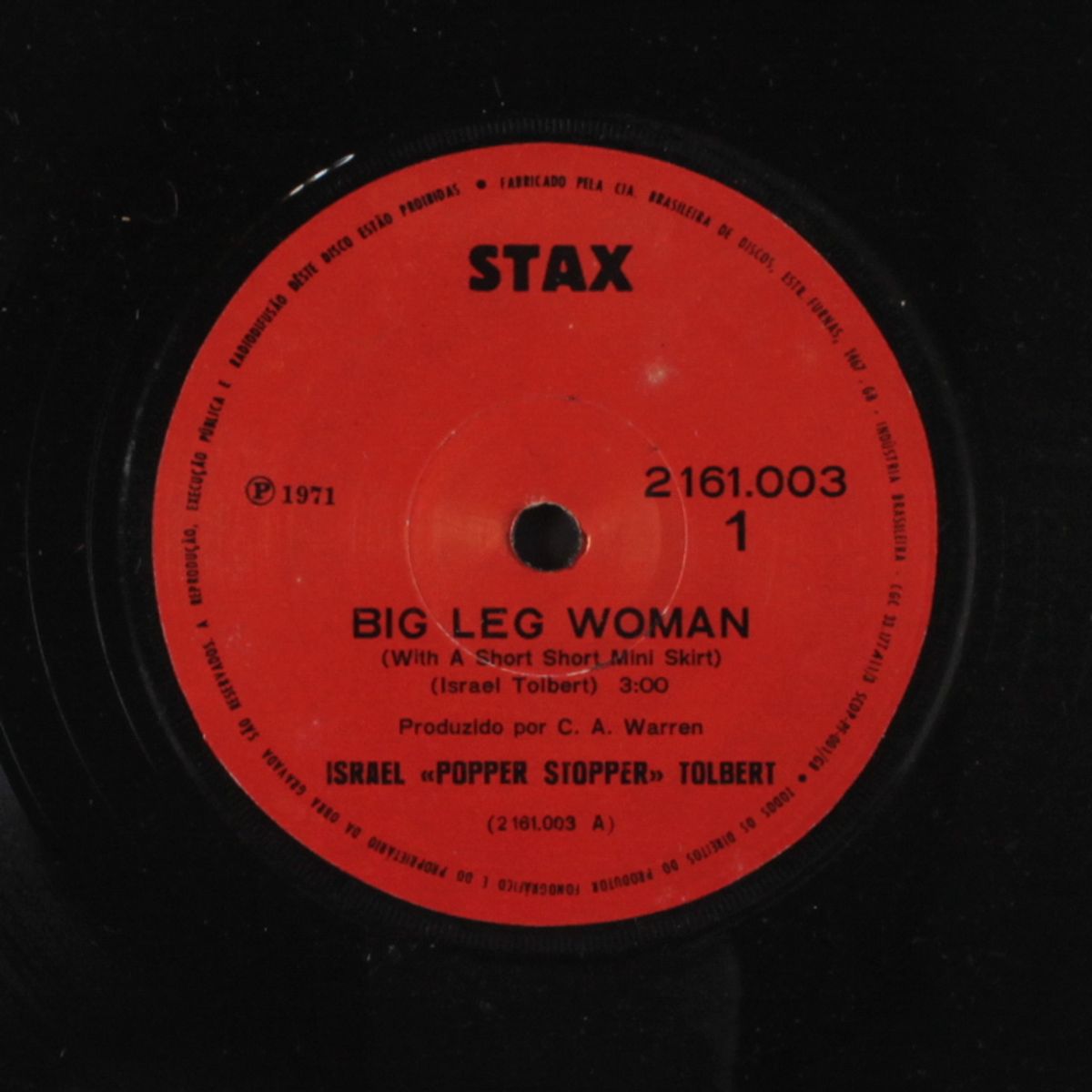 big leg woman / i got love by ISRAEL TOLBERT