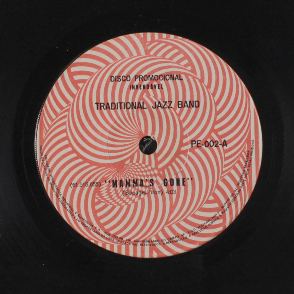mamma's gone / south by TRADITIONAL JAZZ BAND