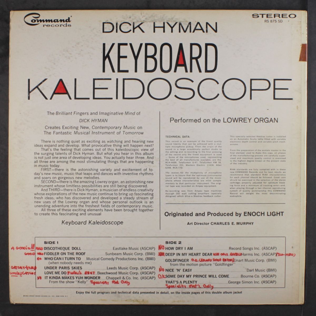 keyboard kaleidoscope by DICK HYMAN