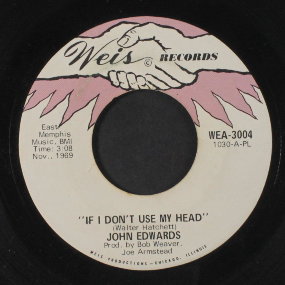 if i don't use my head / my pride won't let me by JOHN EDWARDS