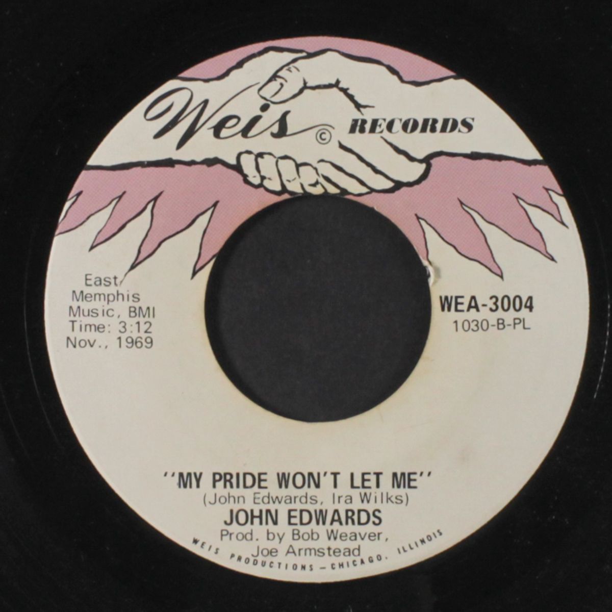 if i don't use my head / my pride won't let me by JOHN EDWARDS