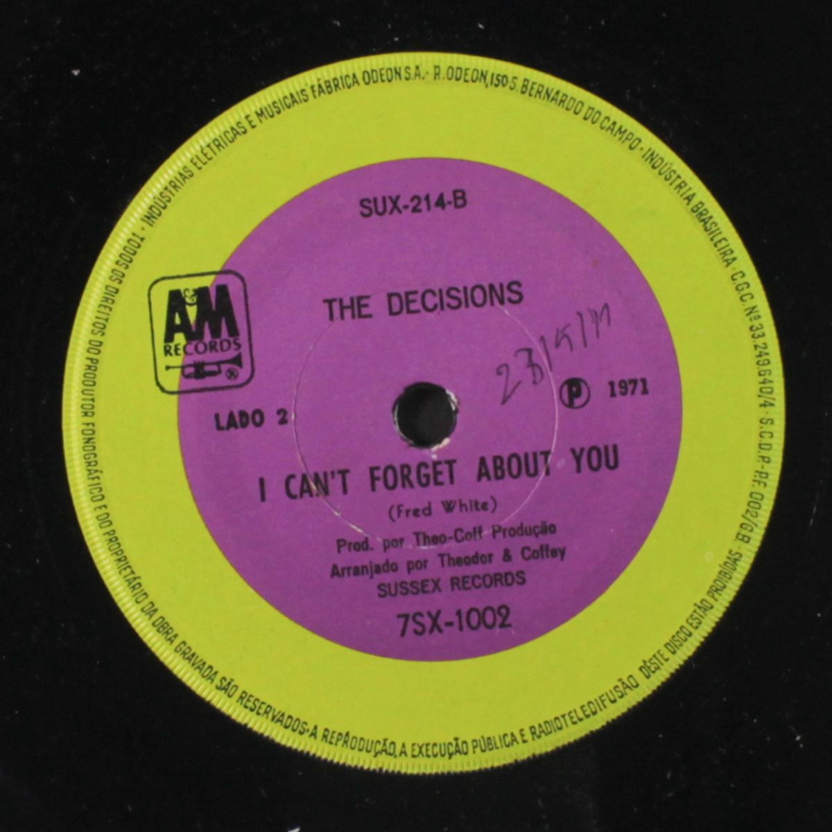 it's love that really counts / i can't forget about you by DECISIONS