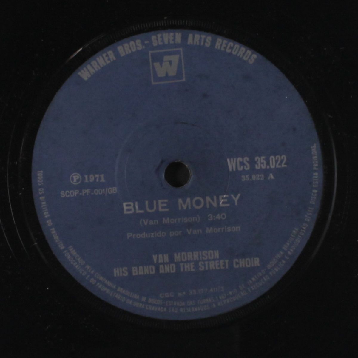 blue money / virgo clowns by VAN MORRISON