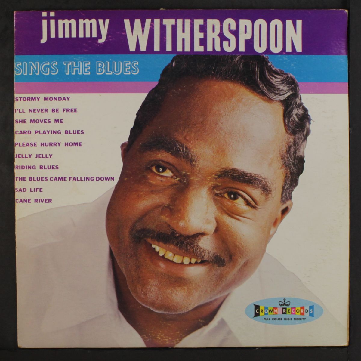 sings the blues by JIMMY WITHERSPOON