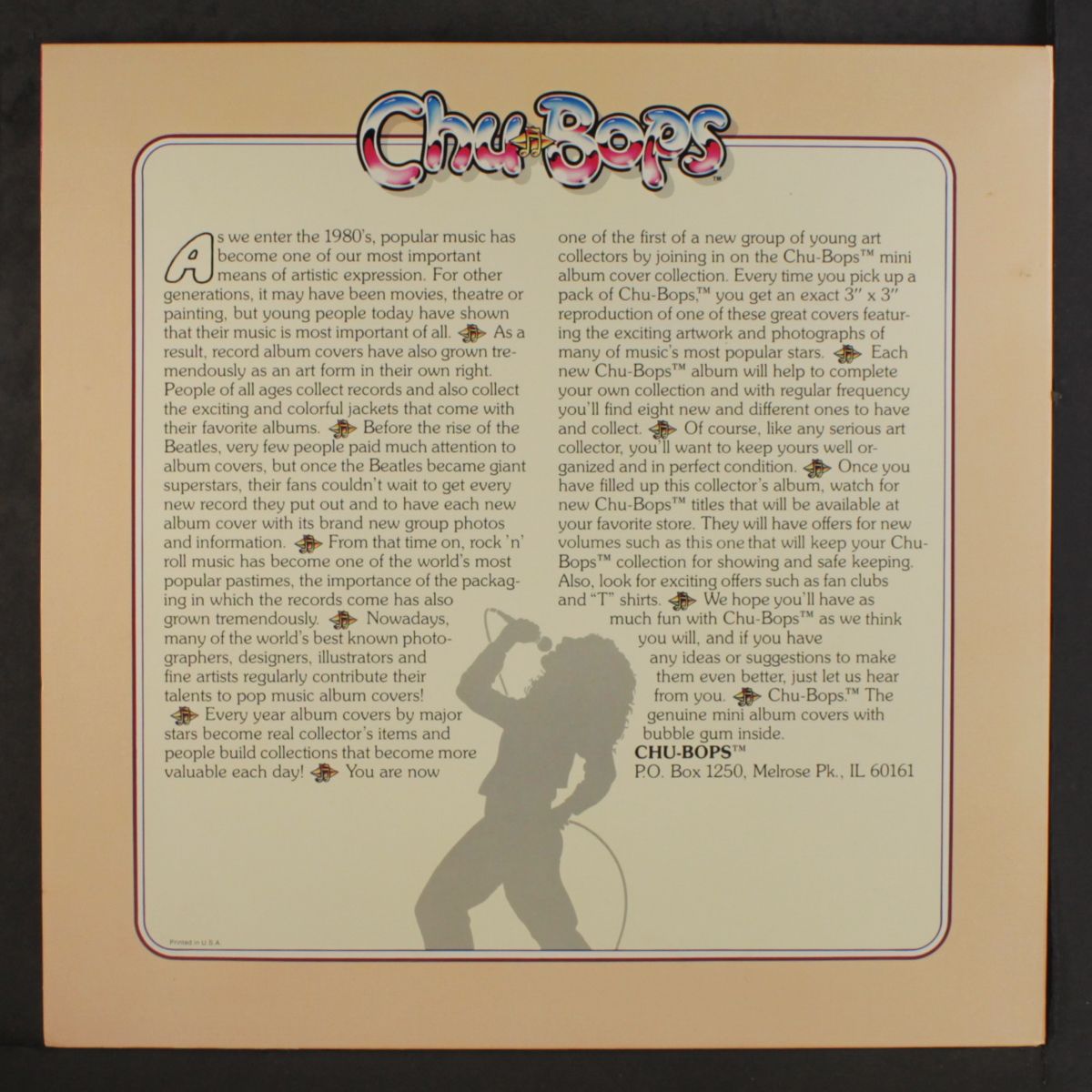 chu-bops volume 1 by VARIOUS