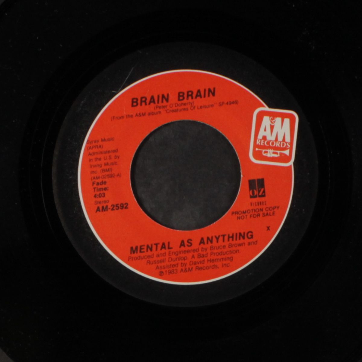 brain brain / not enough by MENTAL AS ANYTHING