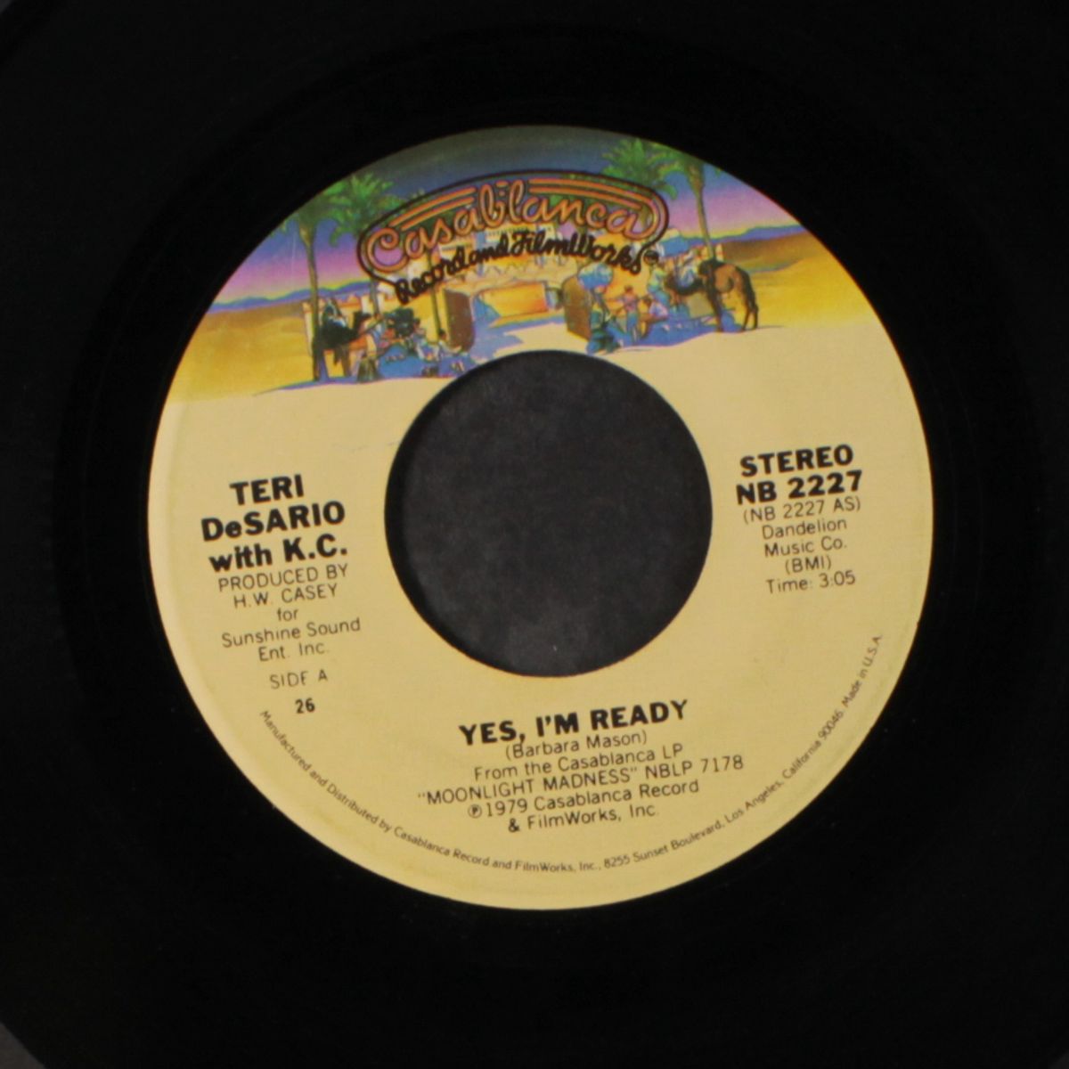 yes i'm ready / with your love by TERI DESARIO